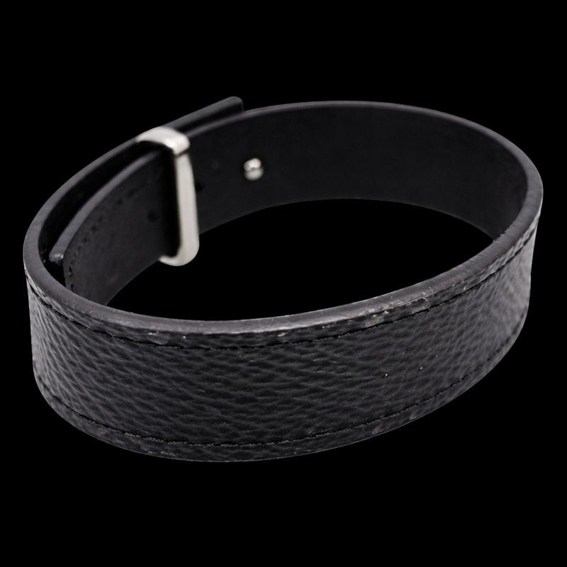 High Quality Mens Black Slim Bracelet