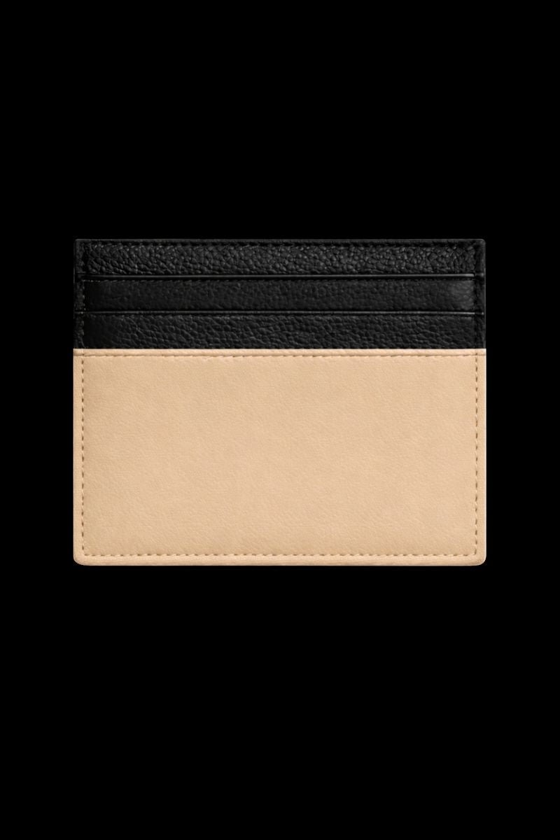High Quality Mens Beige Cardholder